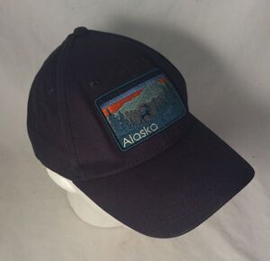 Alaska Moose Patch Adjustable Snapback Hat/Cap-EXCELLENT!
